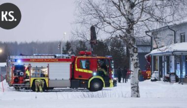 Iso liikerakennus oli vaarassa palaa Korjalassa – "Läheltä piti" | Paikalliset