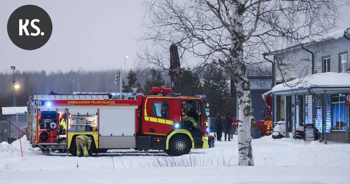 Iso liikerakennus oli vaarassa palaa Korjalassa – "Läheltä piti" | Paikalliset