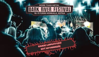 Dark River Festival: ensimmäiset artistit julki ja kaikki lipputyypit myynnissä - Uutiset