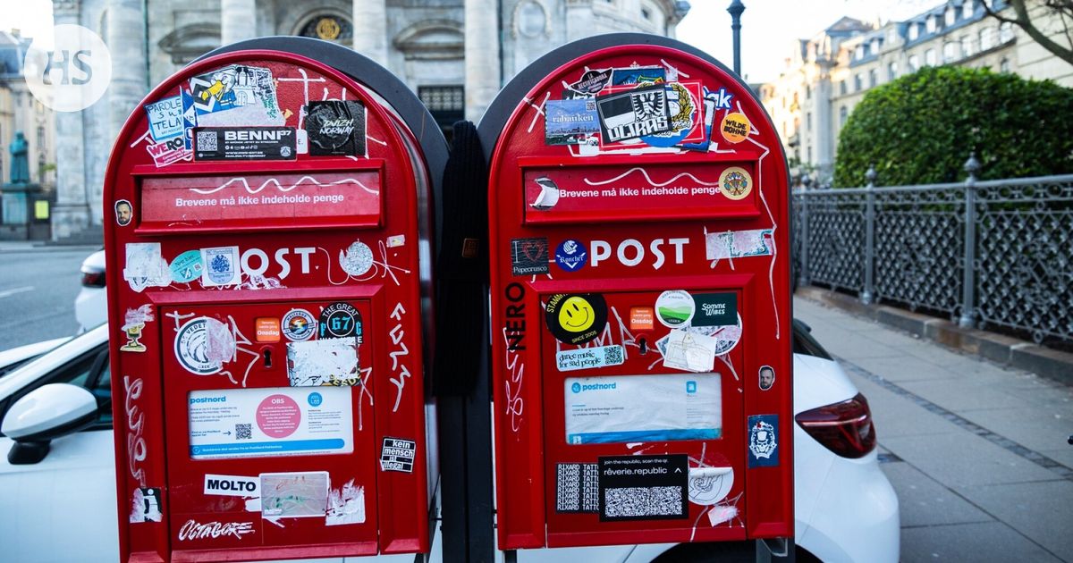 Tanskan posti jakoi tiistaina viimeiset kirjeensä