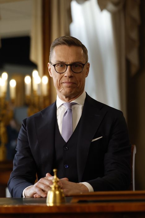 Stubb päätti puheensa toivottamalla kaikille Jumalan siunausta.