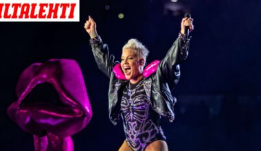 Pink julkaisi kuvan sairaalasta