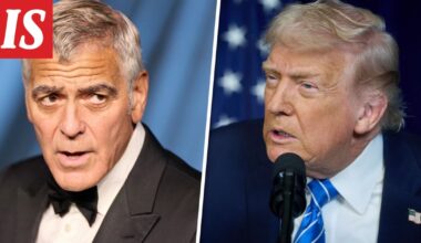 Donald Trump solvaa George Clooneya