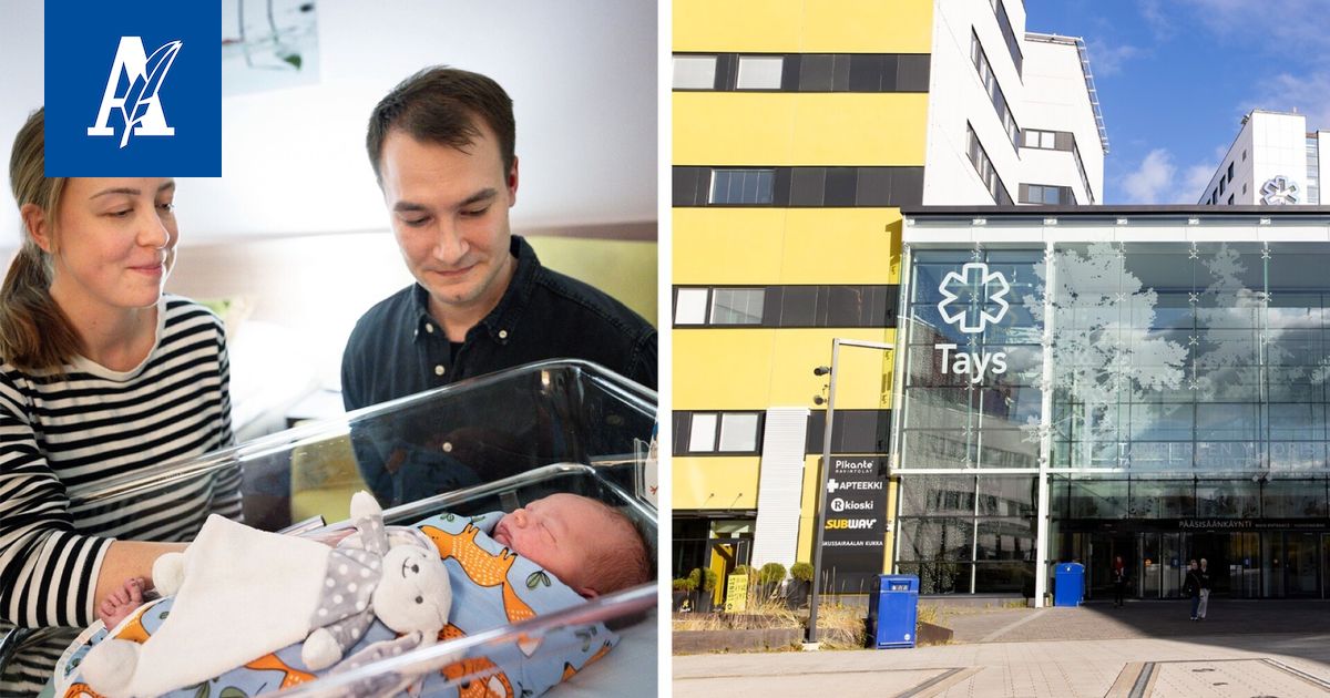 Vuonna 2025 Taysissa syntyi 156 vauvaa enemmän kuin edellisvuonna – muutama parkkihallissakin