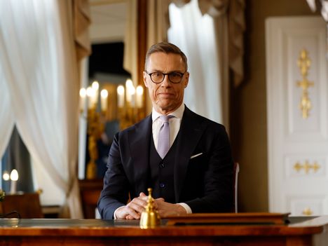 Tasavallan presidentti Alexander Stubb piti uudenvuodenpuheensa torstaina.