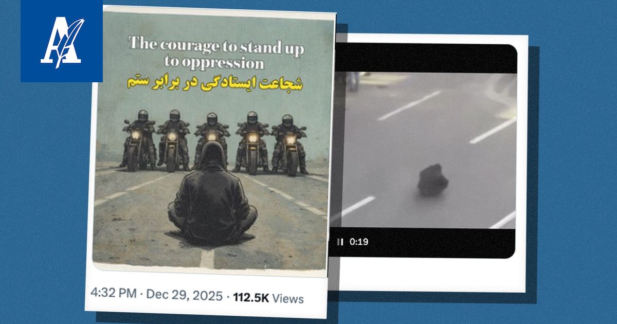 Iranin mielenosoitusten ”Tiananmen-hetki” tallentui videolle