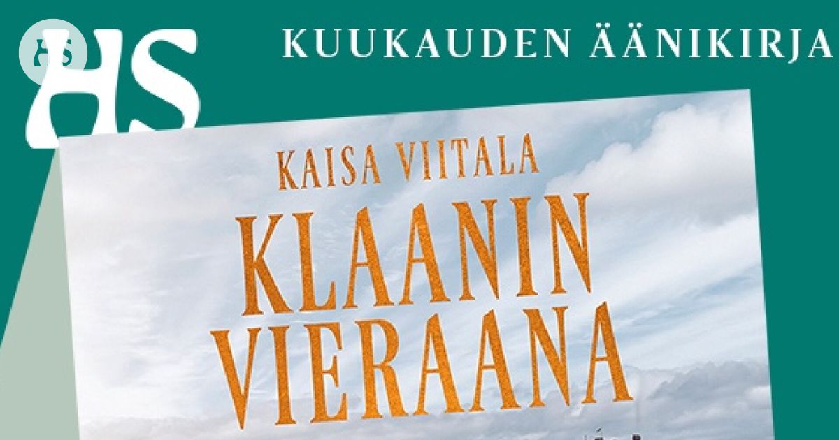 Kaisa Viitalan historiallinen romaani on tammikuun äänikirja