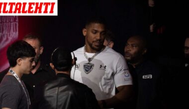 Anthony Joshuan kuljettajalle syyte