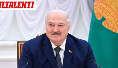 Lukašenka ”Vuoden henkilö” – Uskomaton perustelu