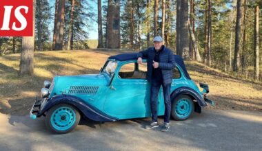Kari Silvennoisella on Suomen vanhin Skoda