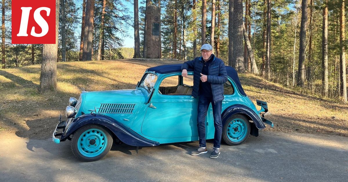 Kari Silvennoisella on Suomen vanhin Skoda