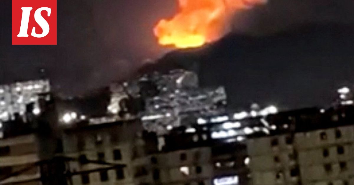 Caracasissa räjähdyksiä - Ilta-Sanomat