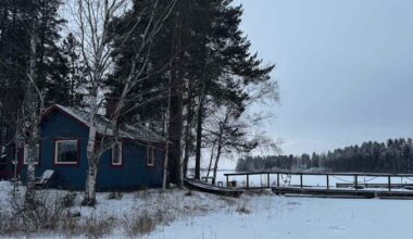 Seppo Svahn jo viikon ilman sähköjä Keuruun Kuoleman­saarilla – ”Toin potkukelkalla nestekaasu­lämmittimen” | Keski-Suomi