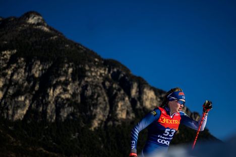 Vilma Nissinen ylsi vuosien tauon jälkeen maailmancupin sprintin erävaiheeseen.