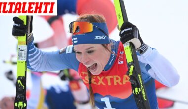 Jasmi Joensuulle uran ensimmäinen voitto! Stadionilla surullinen näky