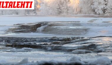 Ensin iski raju pakkanen, nyt uhkaa tulva