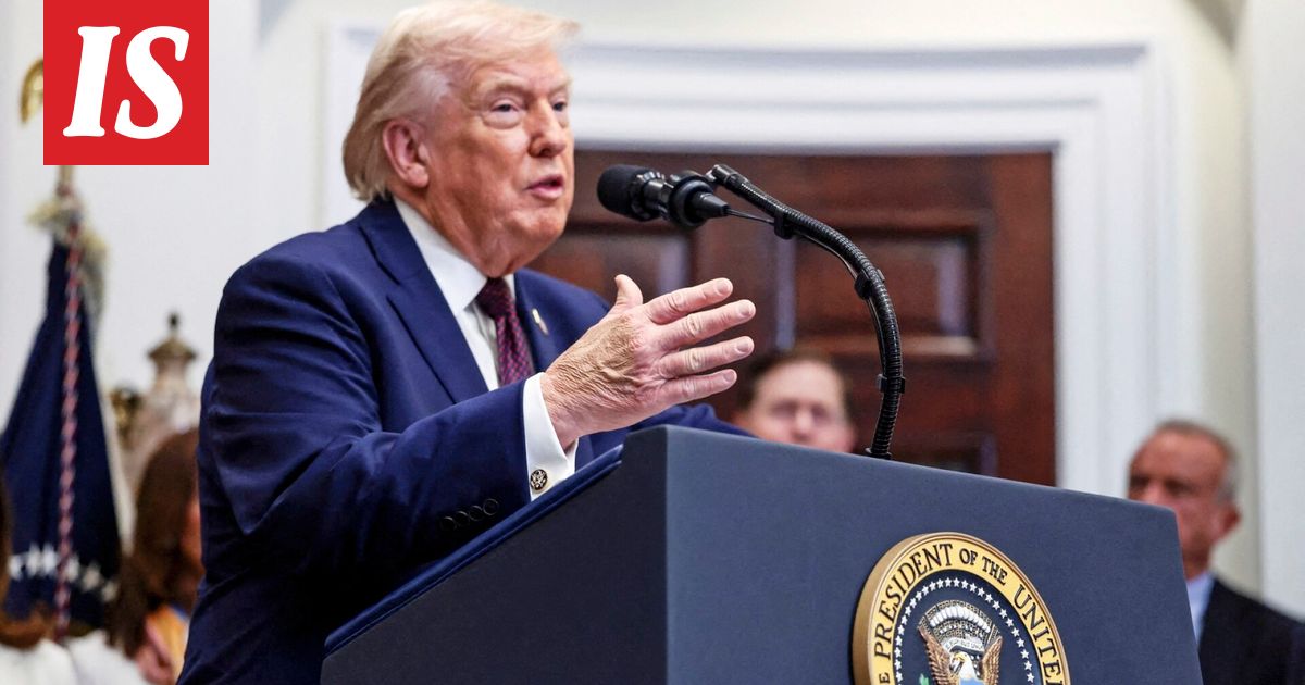 Donald Trump kommentoi Grönlantia - Ilta-Sanomat