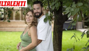 Eveliina Uosukainen ja Joni-rakas: Vauva syntyi