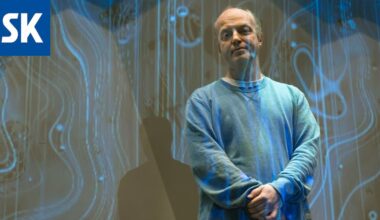 Työpaikan erikoinen seinä sai valosuunnittelija Toni Randellin tarttumaan uudenlaiseen haasteeseen