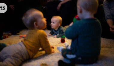 Samaan taloyhtiöön Helsingissä syntyi samana vuonna 10 vauvaa