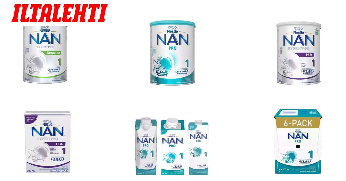 Älä käytä näitä äidinmaidonkorvikkeita