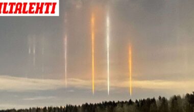 Aavemainen näky Suomen yötaivaalla – Asiantuntija kertoo, mistä on kyse