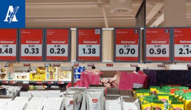 Lidlin myymälät täyttyivät massiivisista yhden sentin alennuksista – näin yritys perustelee poikkeuksellisia punalappujen rivistöjä - Aamulehti