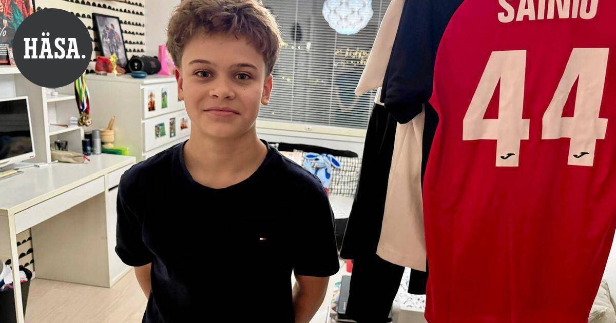 13-vuotiaan Eelis Sainion tie vei futistreeneistä elokuvatähdeksi – "Lähdimme heti ostamaan lasten shampanjaa" | Paikalliset