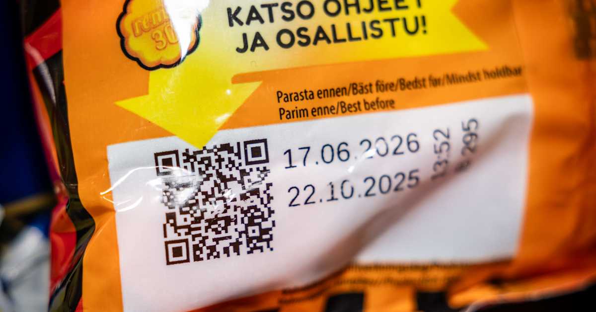 2D-koodeja löytyy nyt kauppojen tuotteista | Talous