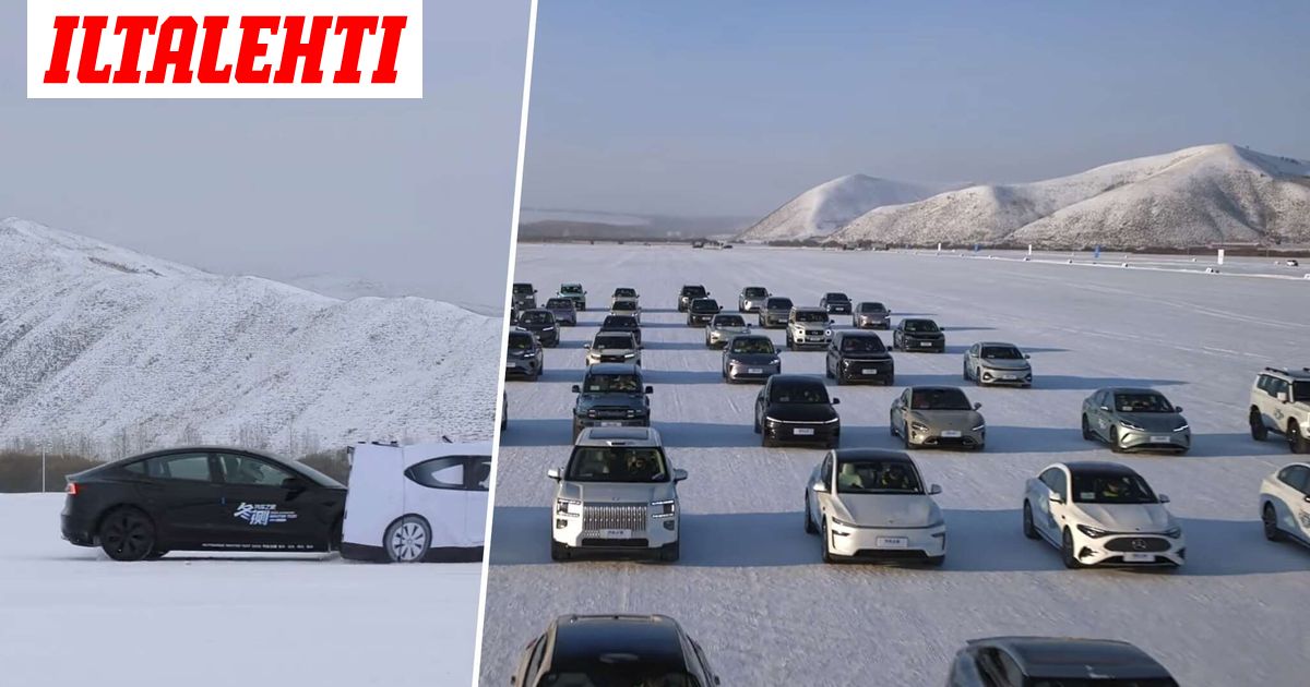 Mitä tapahtuu sähköautoille 25 asteen pakkasessa?