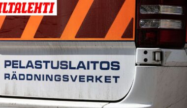 Ketjukolari Turunväylällä – Ajokaista suljettu