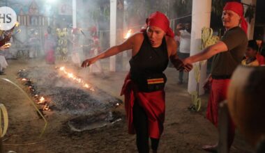 Tulisilla hiilillä kävely aiheutti palovammoja Amazing Racen kilpailijoille