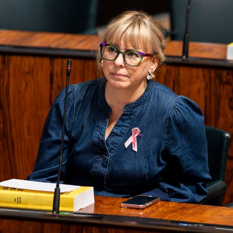 Vasemmistoliiton kansanedustaja Aino-Kaisa Pekoselta ei kutsua kahvikupposelle tullut.