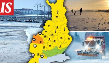 Useita säävaroituksia ympäri Suomea - Ilta-Sanomat