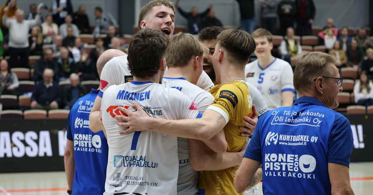 Akaa Volley nousi komeasti ja eteni eurokentillä jatkoon | Urheilua lyhyesti