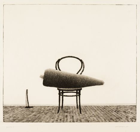 Pentti Kaskipuron Suuri porkkana vuodelta 1973.