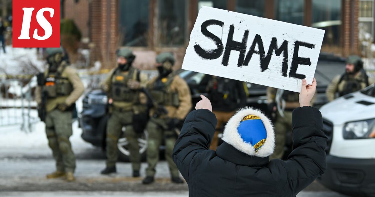 Kuvat: Järkytys levisi Minneapolisin ampumisesta