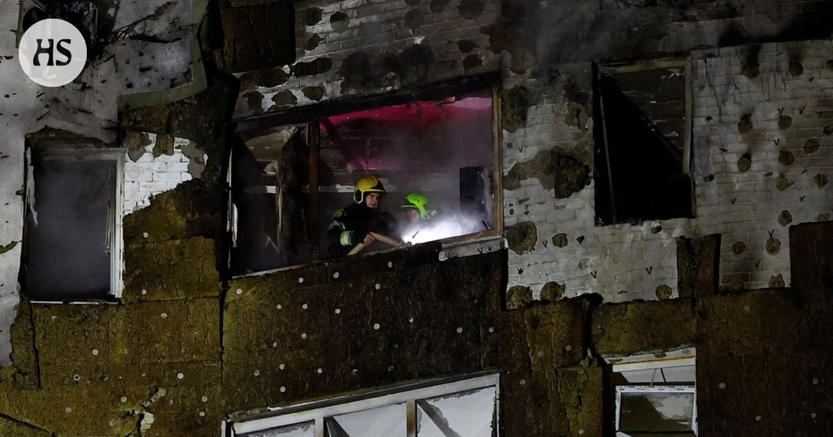 Venäjä teki laajan iskun Kiovaan ja Lviviin