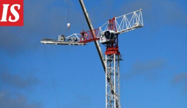 Rakennusalalta huolestuttavia havaintoja luvattomasta kiipeilystä