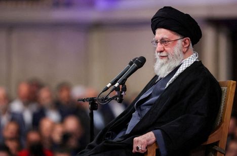 Iranin ylin johtaja ajatollah Ali Khamenei.