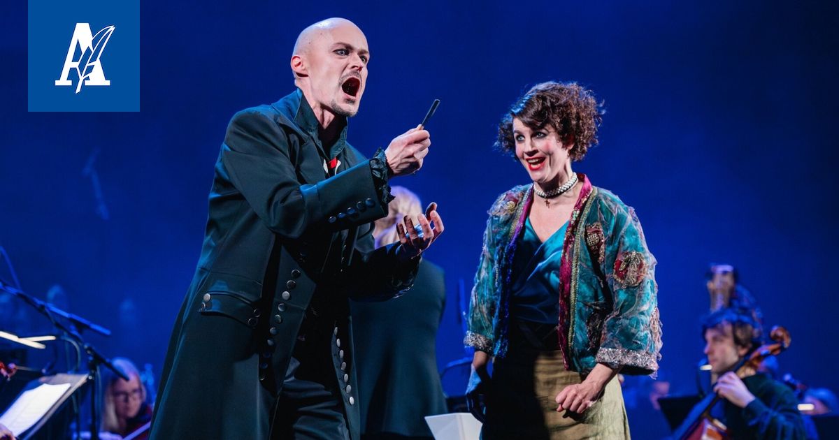 Tampereen oopperan Sweeney Todd on erikoinen konsertin ja musikaalin välimuoto