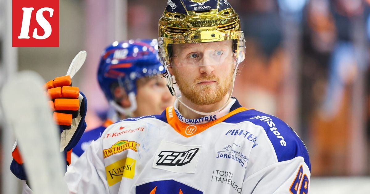 SM-liiga: Joachim Blichfeld jatkaa Tapparassa pitkällä sopimuksella