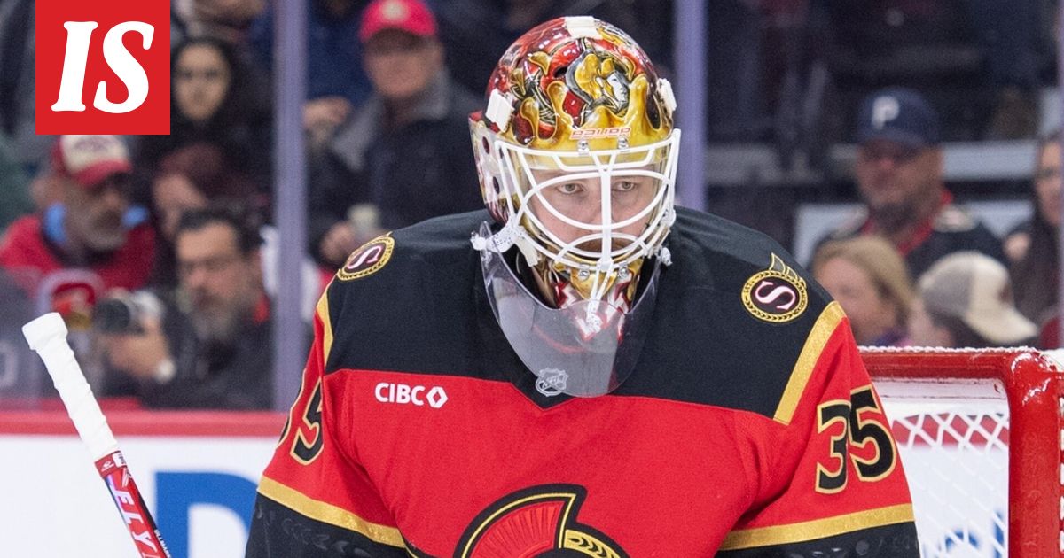 NHL: Rajua spekulointia Linus Ullmarkista – Ottawa puuttui peliin