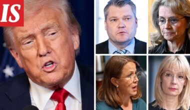 Kansanedustajat arvostelevat valtionjohdon varovaisia Trump-kommentteja