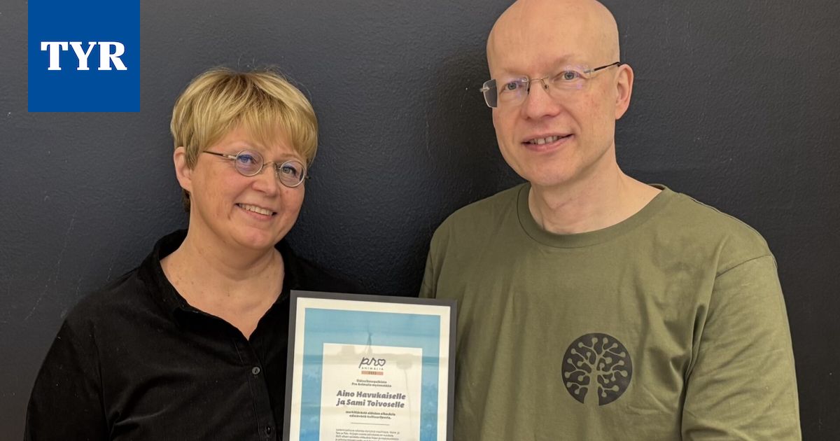 Tatu ja Patu -kirjojen lihattomuus palkittiin