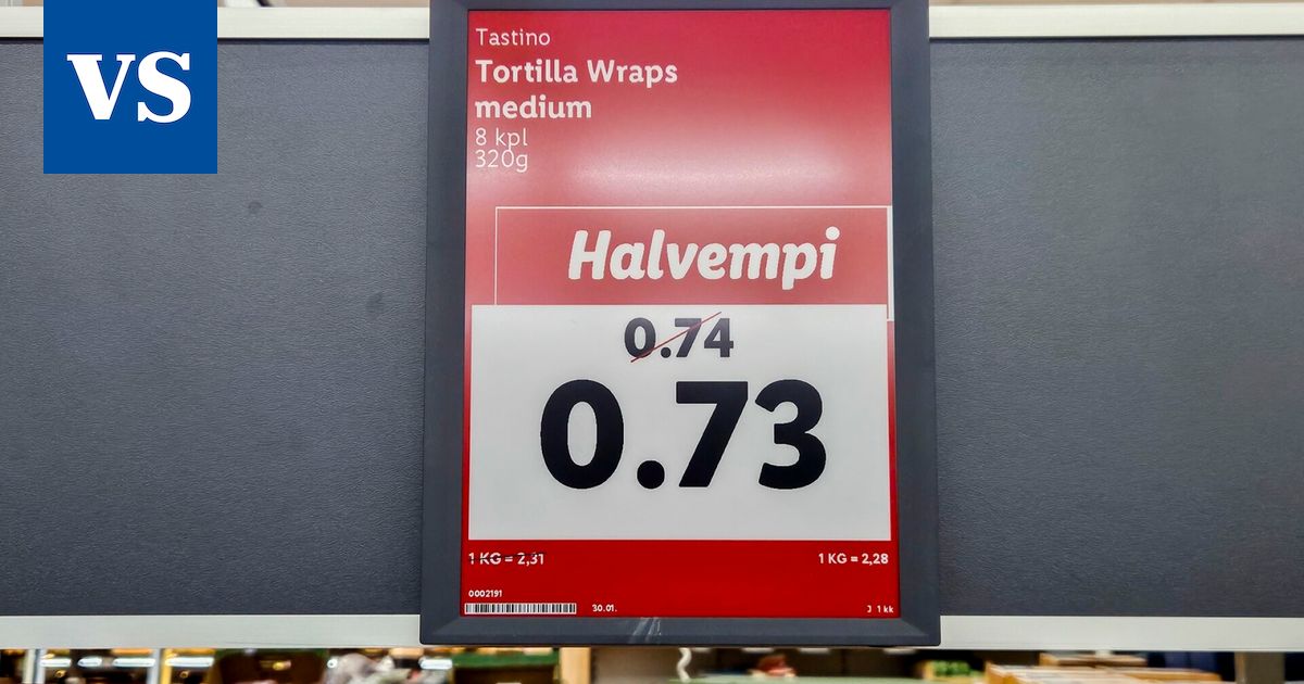 Lidlin myymälät täyttyivät massiivisista yhden sentin alennuksista – näin yritys perustelee poikkeuksellisia punalappujen rivistöjä