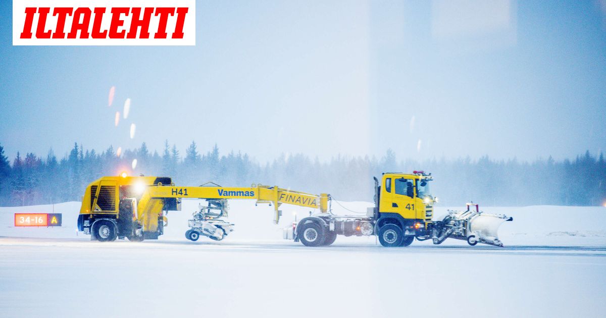 Kaikki Finnairin sunnuntain lennot Kittilään peruttu