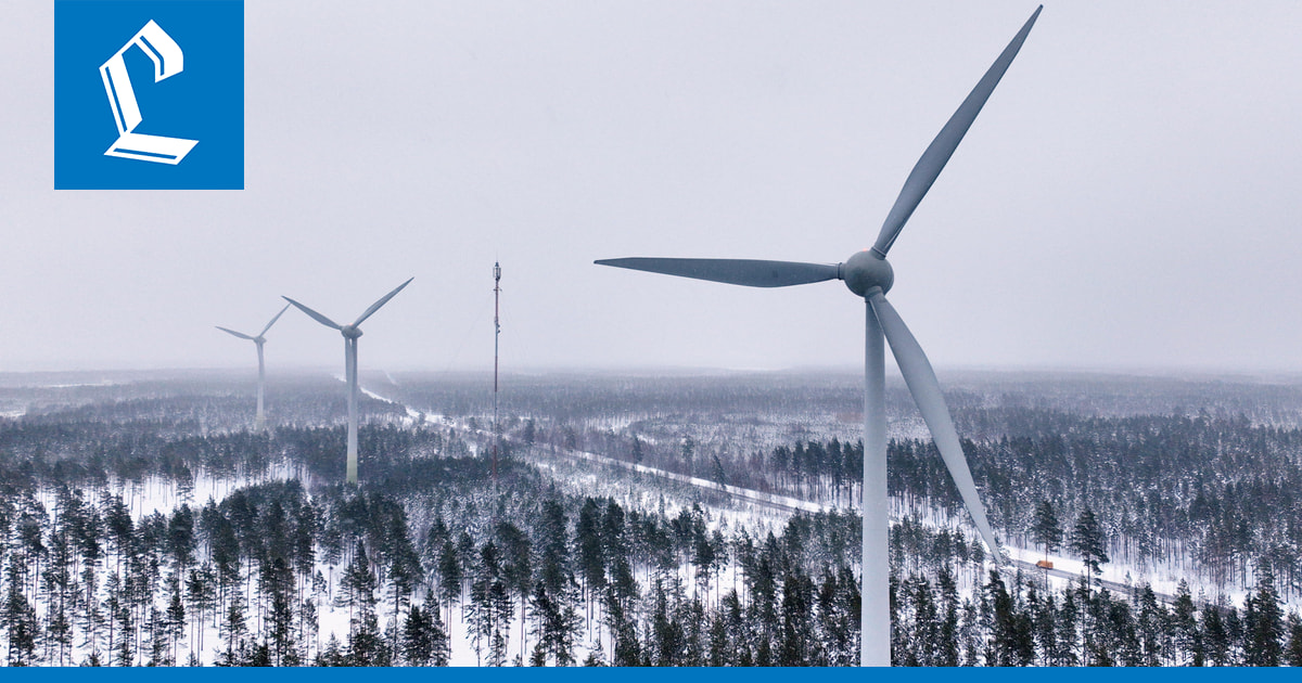 Sähköntuotannon ennätys rikkoutui lauantaina | Lapin Kansa