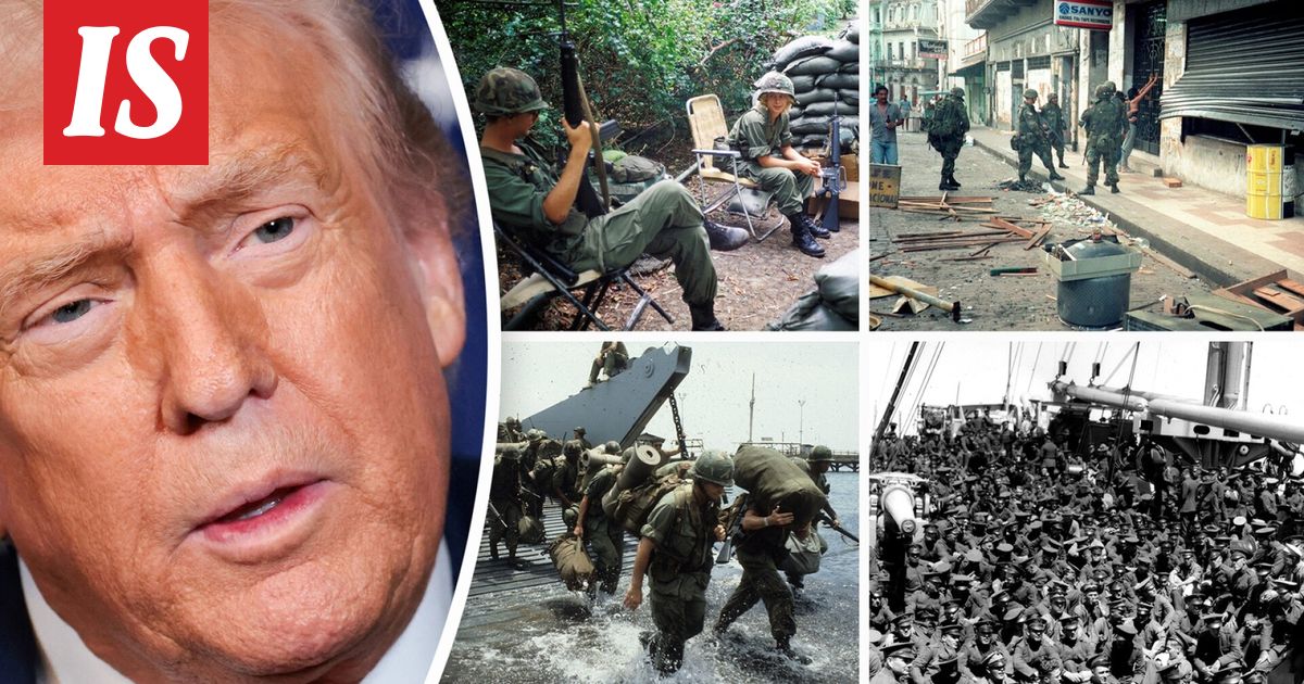 Yhdysvaltain historia on täynnä imperialismia jo kauan ennen Trumpia