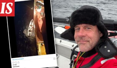 Hurja video mereltä leviää – tässä pelastetaan Jari Saario